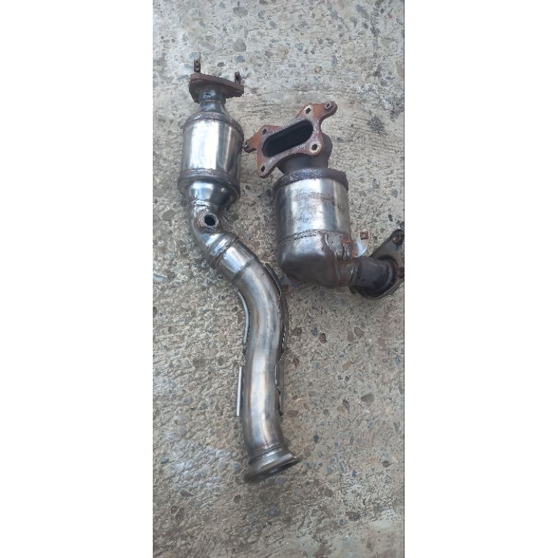 downpipe frontpipe honda brio original bekas copotan