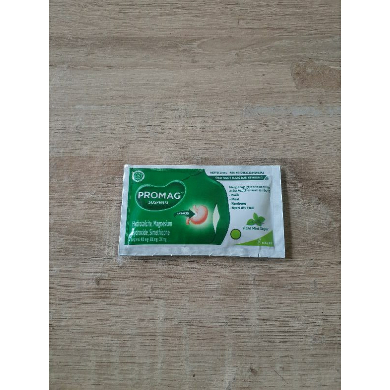 

Promag cair sachet rasa mint segar 10ml (per sachet)