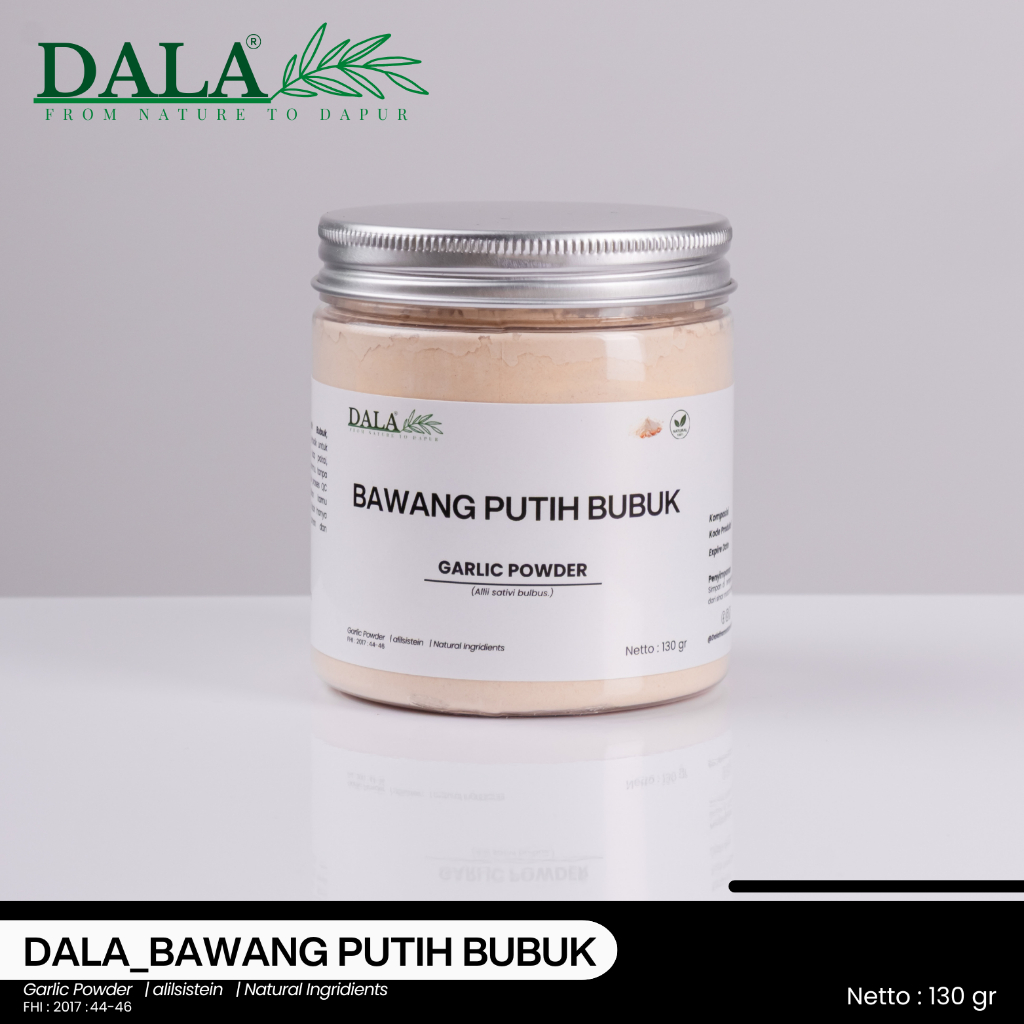 

DALA_Bawang Putih Bubuk / Garlic Powder (65 gr / 130 gr)