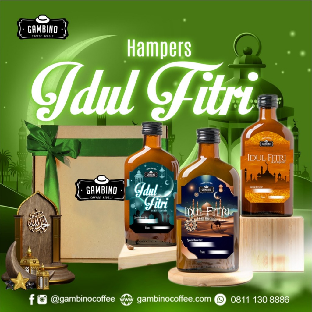 

Gambino Coffee Hampers Special Label Idul Fitri