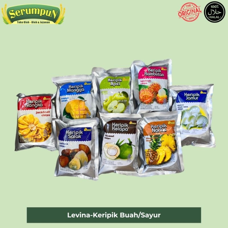 

Keripik Buah Kering Levina | Keripik Buah Kering | Keripik Nangka | Keripik Jamur | Keripik Apel | Keripik Nanas | Keripik Rambutan | Keripik Kelapa | Keripik Salak | Keripik Mangga