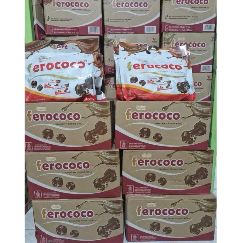 

ferococo crunchy choco ball / ferococo cemilan enak