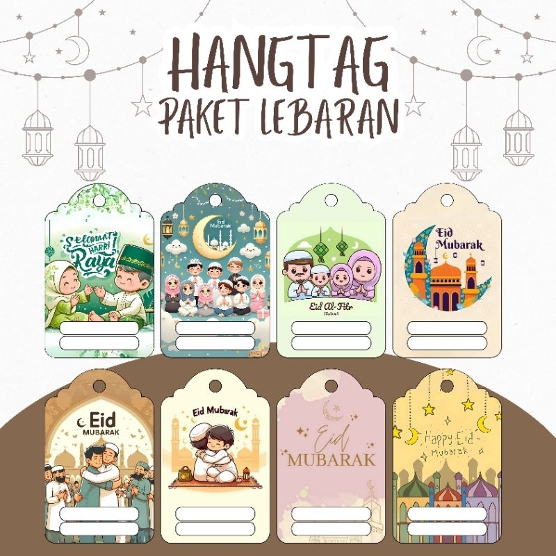 

HANGTAG LEBARAN /IDUL FITRI ISI 24