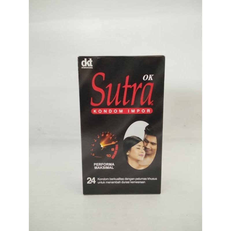 KONDOM SUTRA HITAM ISI 24