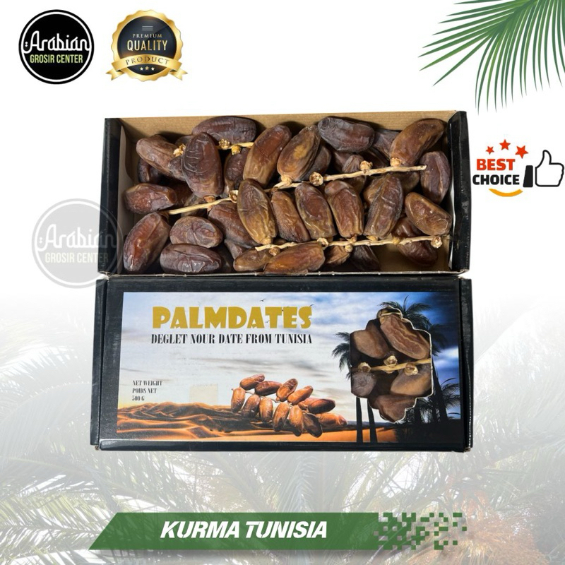 

Kurma Tunisia Tangkai 500gr Palm Dates Tunis 500 gram