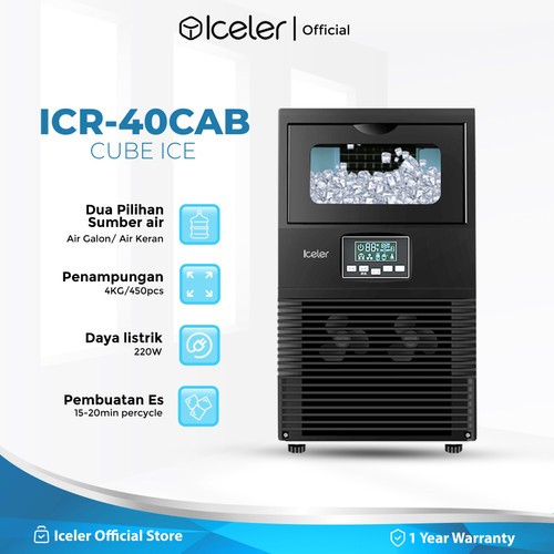 ICELER mesin ES KRISTAL 40KG