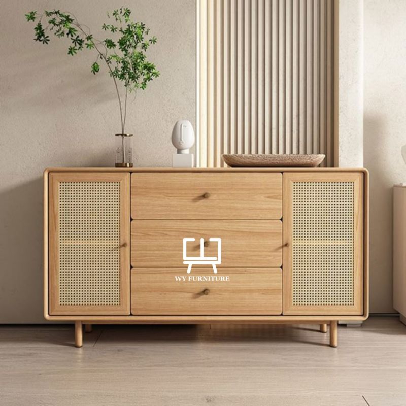 bufet minimalis kayu jati, meja tv minimalis kayu jati, bufet tv