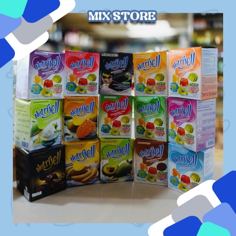 

Nutrijell Jelly Powder BESAR – 15g × 12 sachet (1 kotak)
