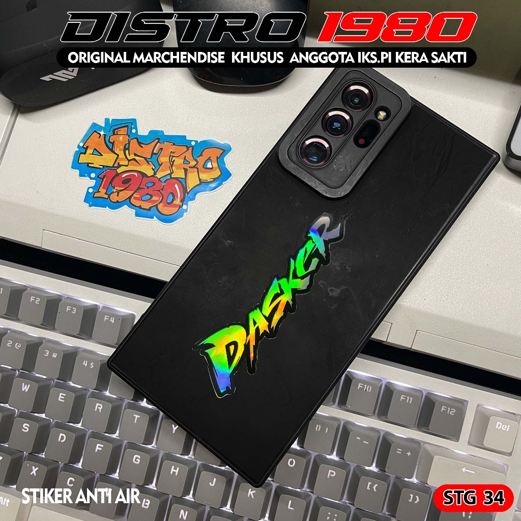 

STIKER IKS.PI KERA SAKTI STG 34 HOLOGRAM VINYL ANTI AIR