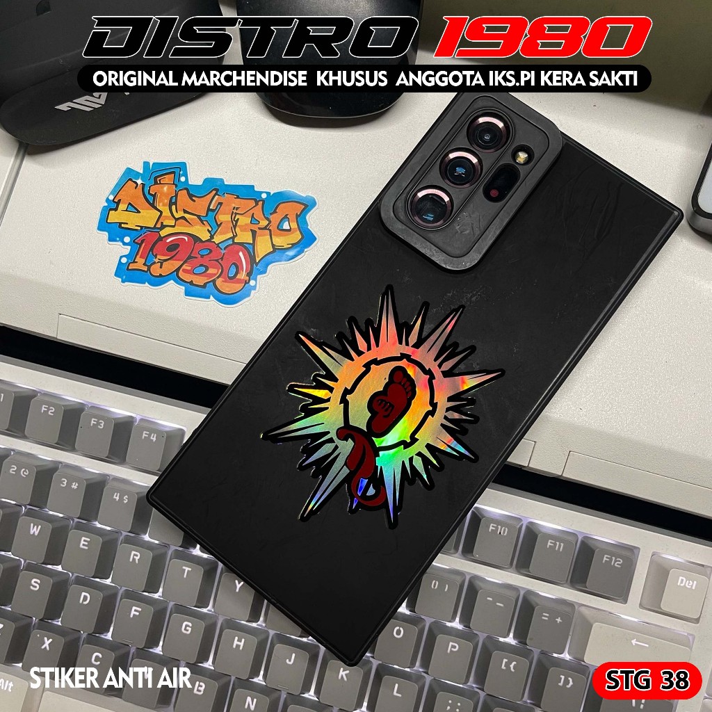 

STIKER IKS.PI KERA SAKTI STG 38 HOLOGRAM VINYL ANTI AIR