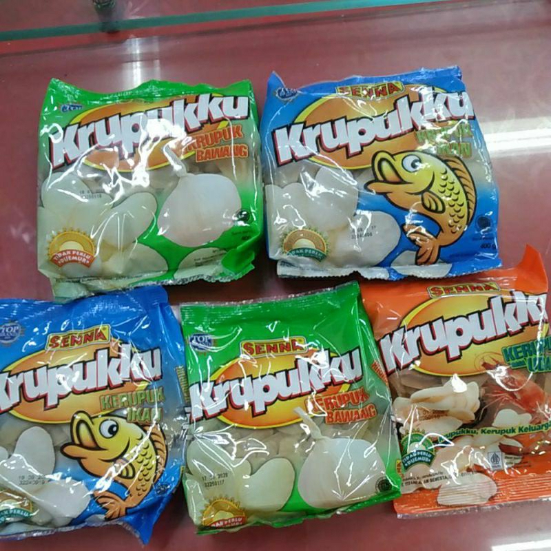 

Senna Krupukku/ Krupuk Mentah 400 g & 200 g