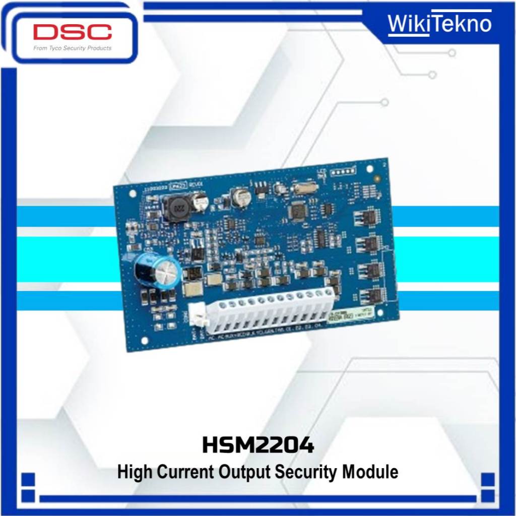 DSC HSM2204 High Current Security Output Module Alarm