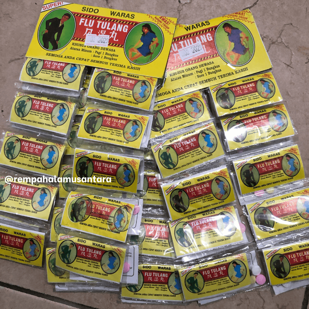 

Flu Tulang Kapsul Paket 5 Renceng