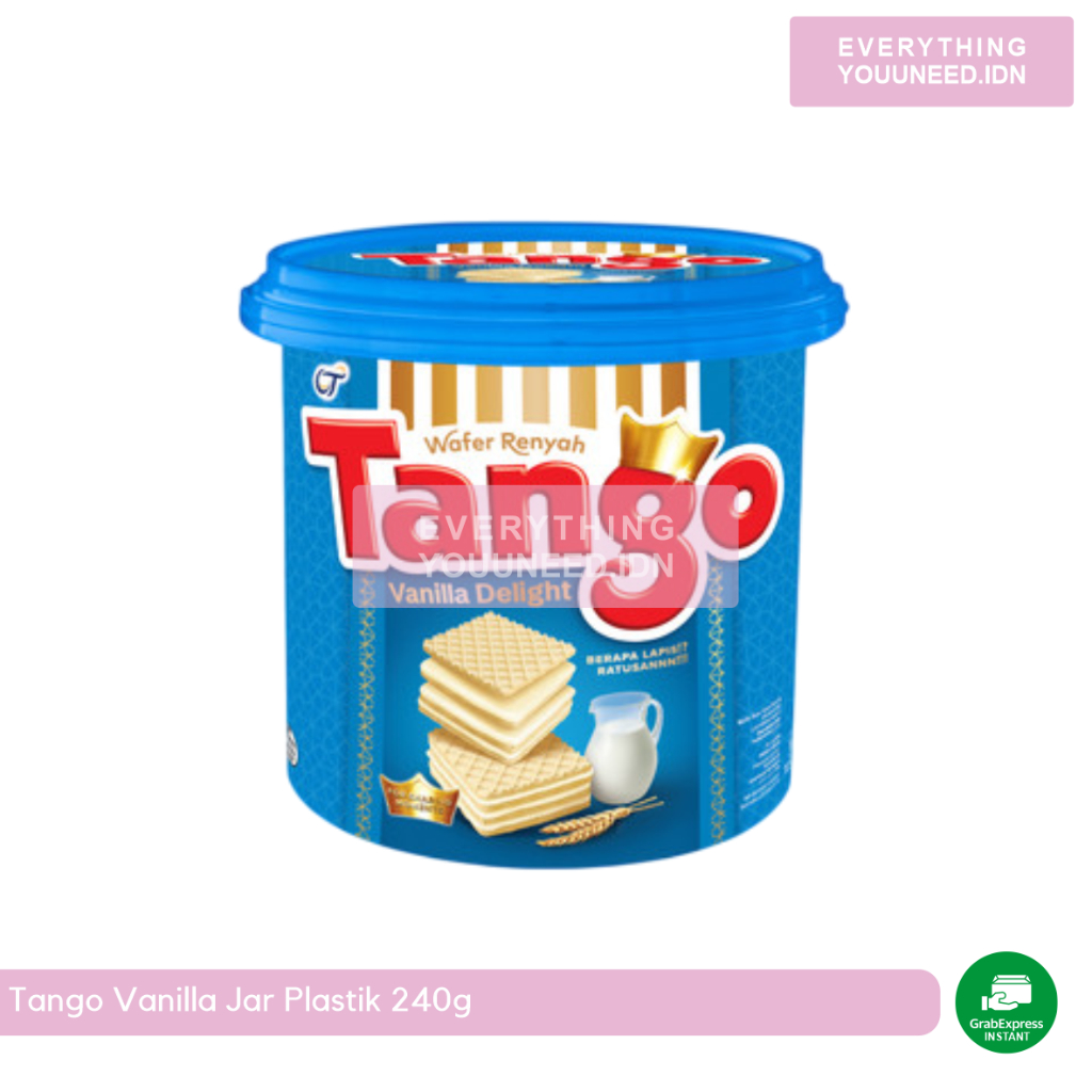 

Tango Wafer Vanilla Kaleng / Jar Plastik 240g