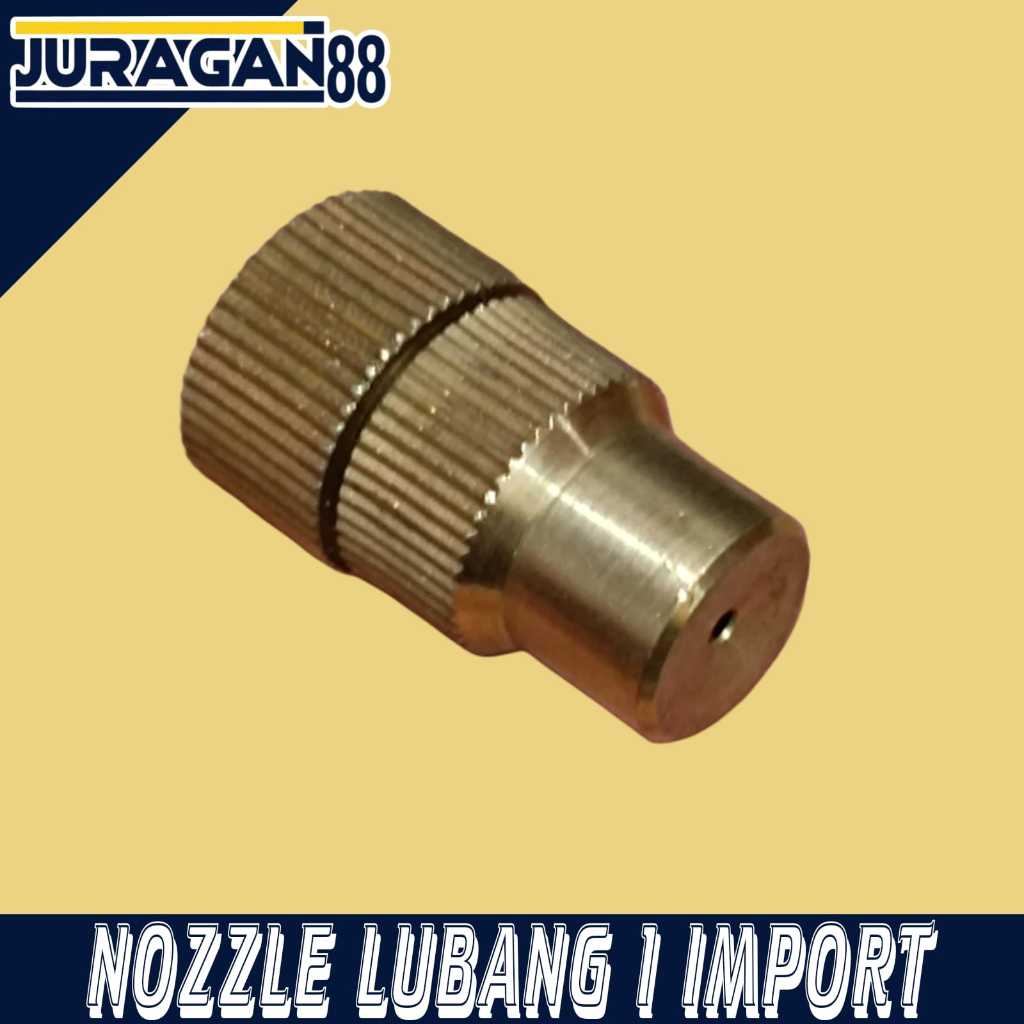 NOZZLE KUNINGAN LUBANG 1 IMPORT/NOZLE NOSEL SPUYER SPRAYER ELEKTRIK MANUAL/ SPARE PART SPRAYER ELEKT