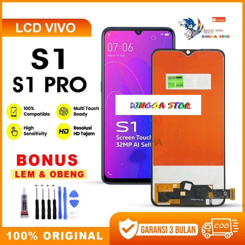 LCD VIVO S1 1907 / VIVO S1 PRO 1920 FULLSET TOUCHSCREEN