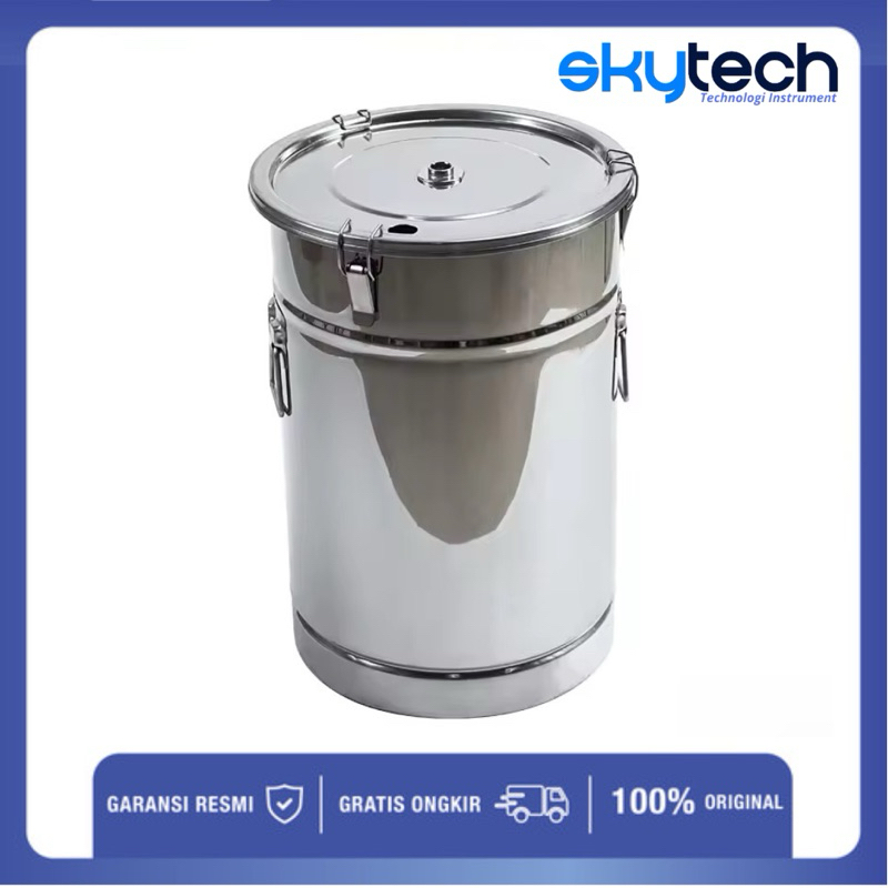 hopper/Tangki Mesin Powder Coating 45 Liter Stainless stell