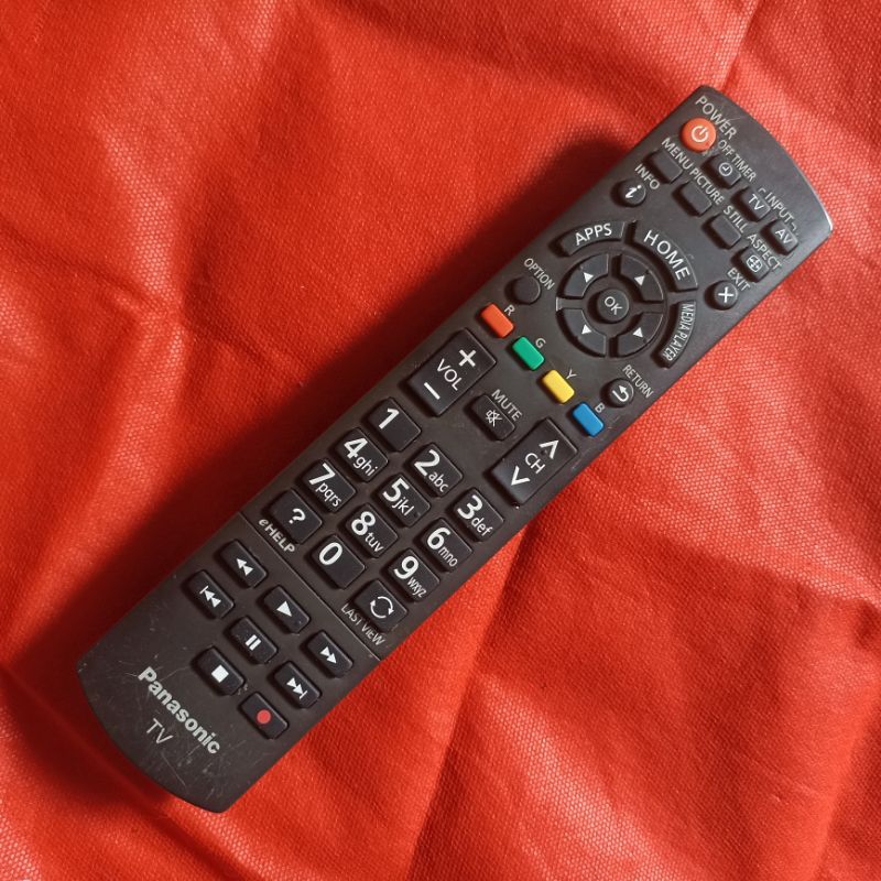 Remot TV PANASONIC Second Original Bawaan TV