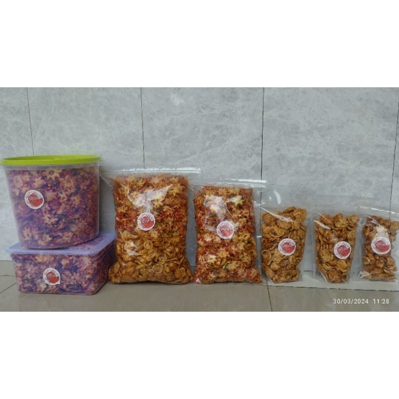 

Sebring 500 gr varian Mix ikan & bawang