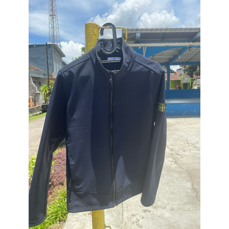 stone island junior softshell
