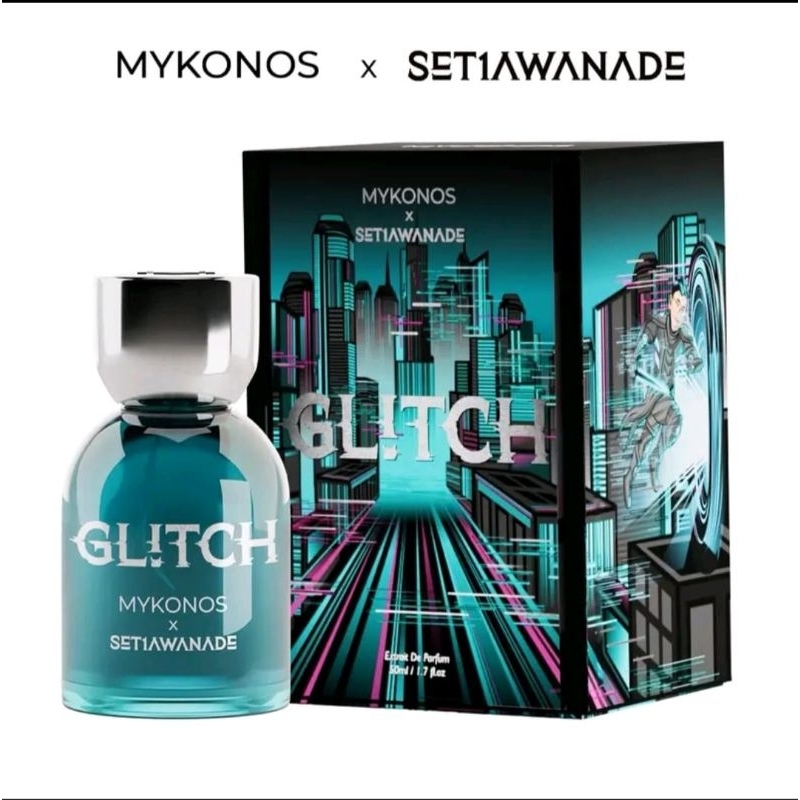 MYKONOS GLITCH Extrait De Parfum 50ml Parfum Pria Tahan Lama
