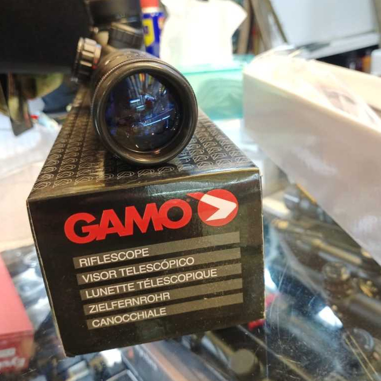 Teleskop jarak jauh Gamo 3-9x40 IR WR tahan getaran made in spain