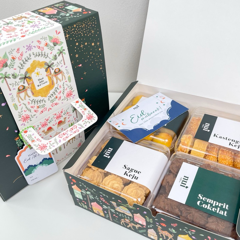 [BIG BOX] HAMPERS LEBARAN / PARSEL LEBARAN / NASTAR / NASTAR PREMIUM / KASTENGEL KEJU / KASTENGEL / 