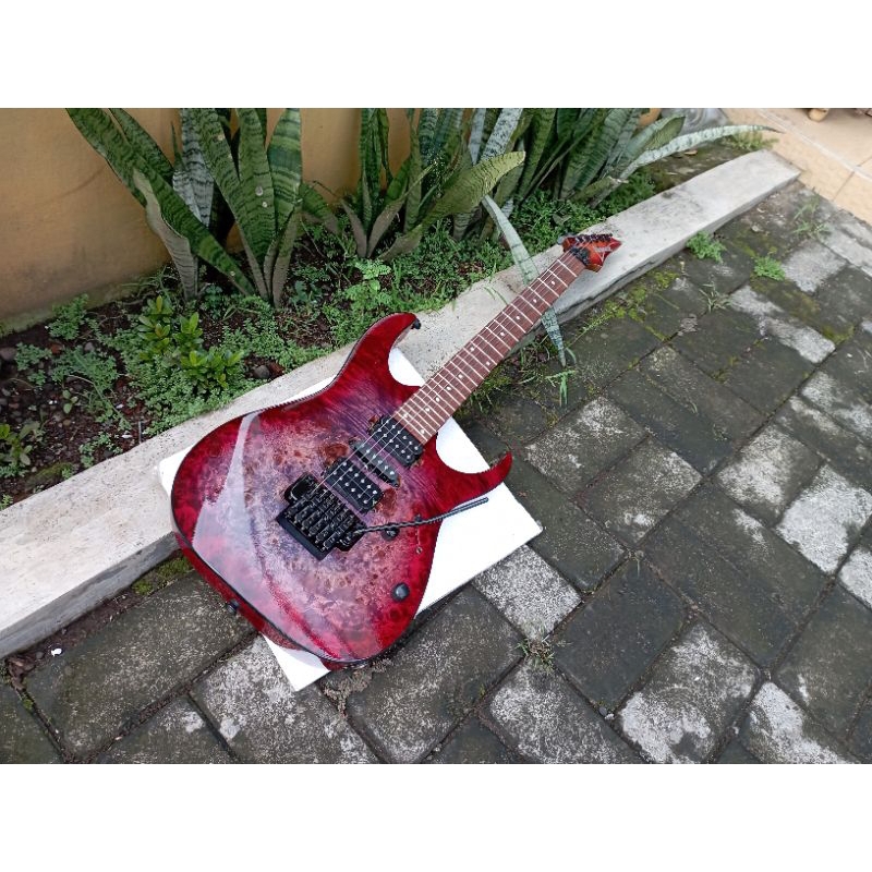 Gitar Ibanez RG470PB Red Eclipse Burst