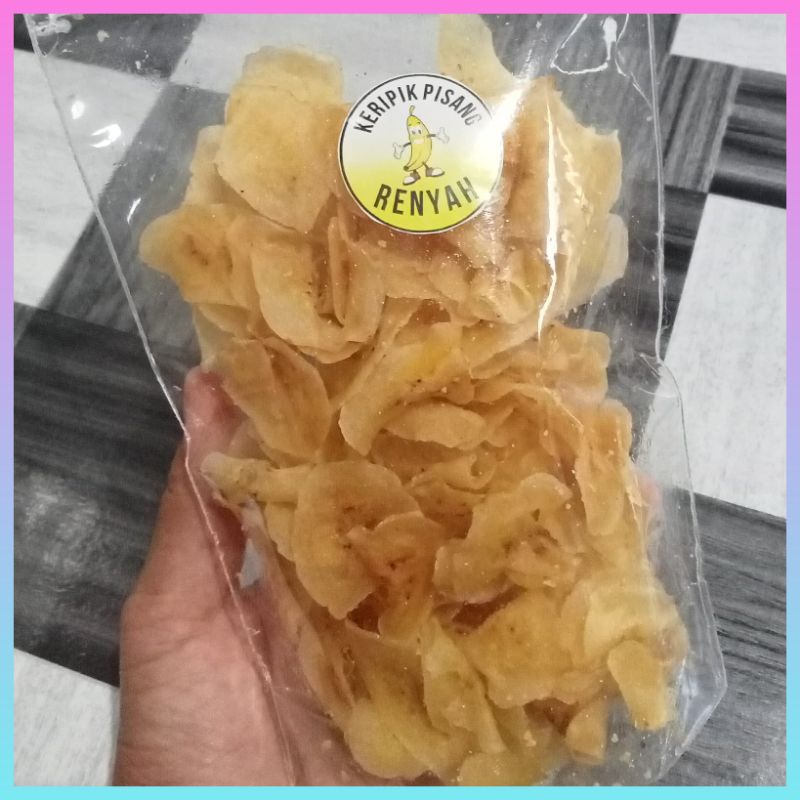 

CEMILAN RENYAH KERIPIK PISANG RASA ASIN ,PEDAS,MANIS GULA