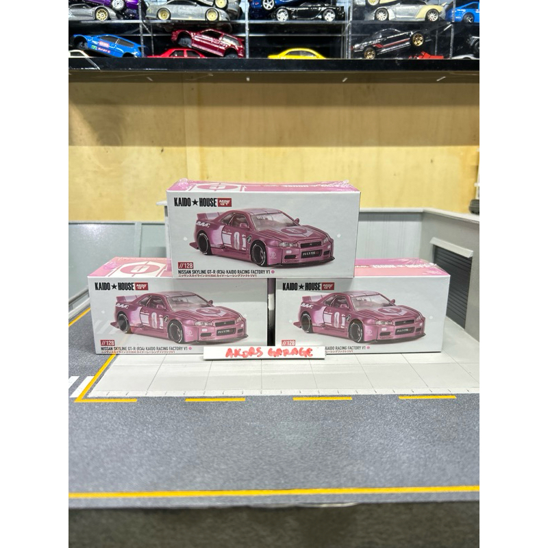 kaido r34 pink segel