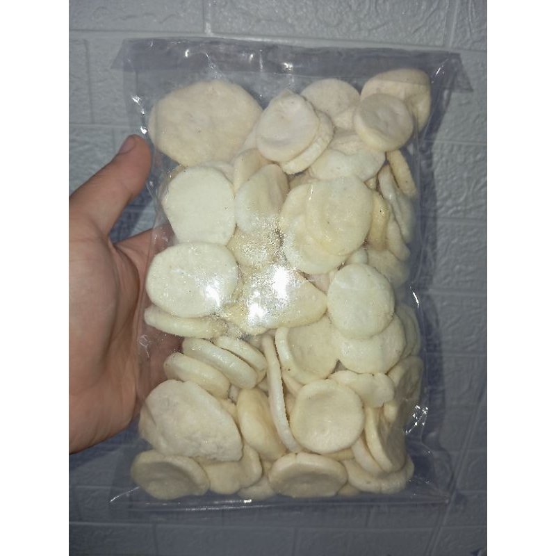 

Kerupuk Kemplang/Kerupuk Ikan kemasan 100gr Harga Murah