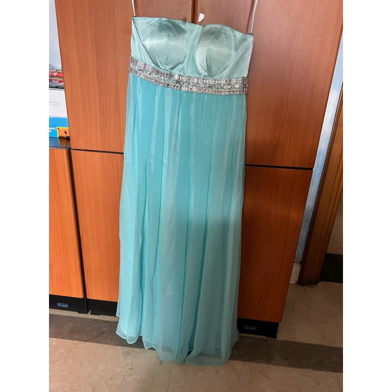 Prom dress preloved baby blue