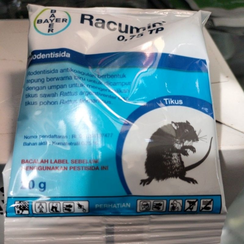 RODENTISIDA RACUMIN 0.75TP 20GRAM