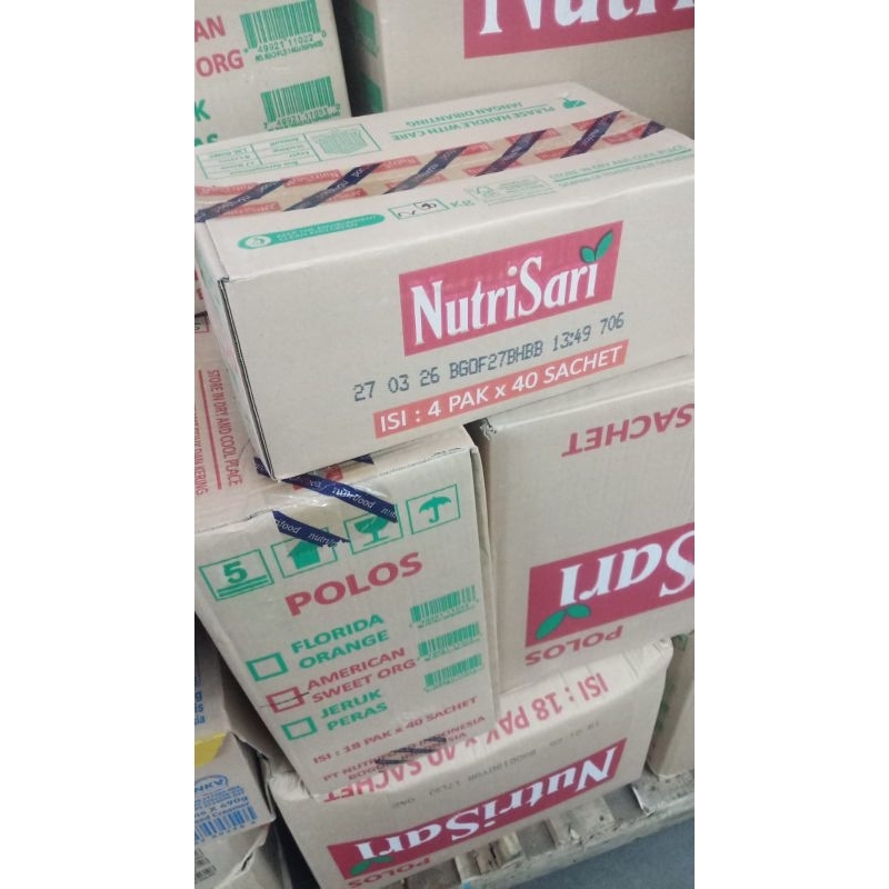 

nutrisari all varian 1karton isi 160