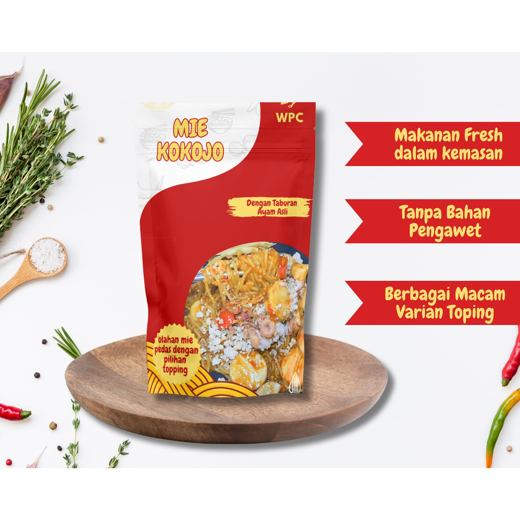 

WPC Mie Kokojo Tanpa Bahan Pengawet - Makanan Fresh Dalam Kemasan