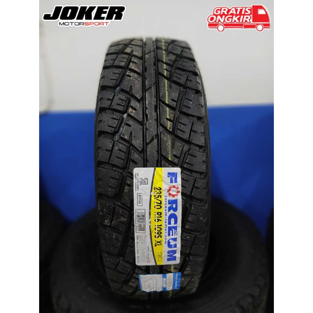 JUAL BAN MOBIL SEMI OFFROAD RING 16 FORCEUM A/TZ 235 70 R15 BAN MOBIL RUSH TERIOS DLL