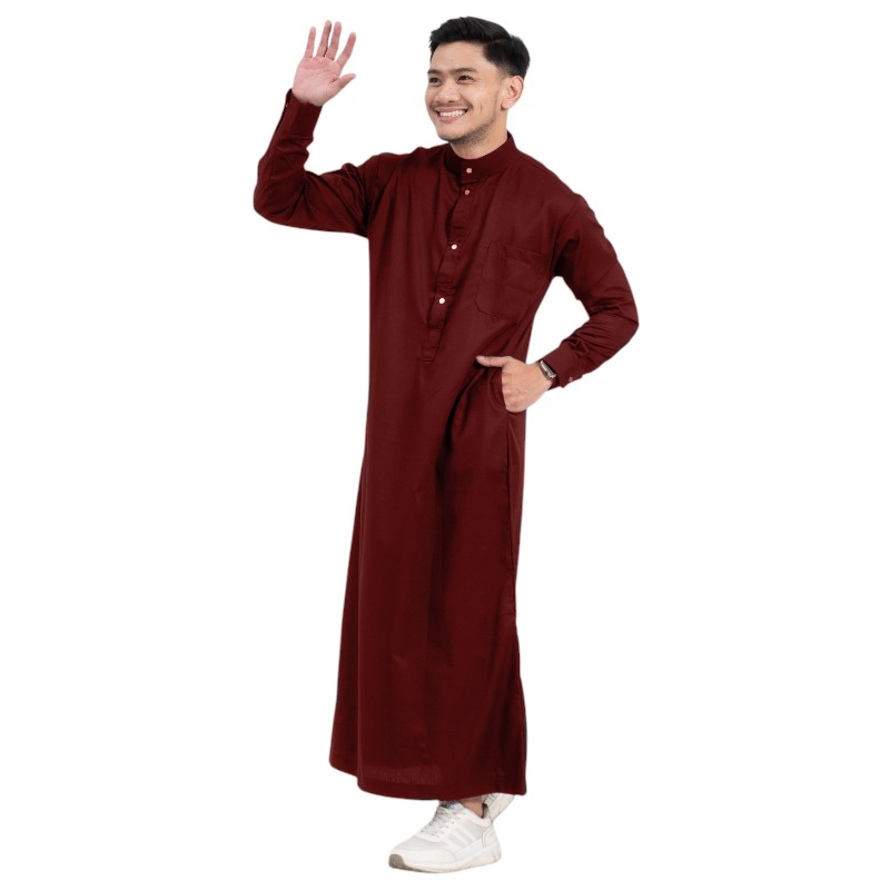 Kok Murah Kekinian Baju Jubah Arab Pria Jubah Muslim Terbaru 2026 Gamiz Cowok Import Gamiss Cowok Le