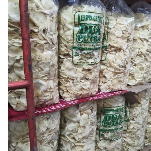 

Keripik Gethuk Dua Putra 1Kilogram asin dan gurih (FREE KARDUS+BUBLE WRAP)