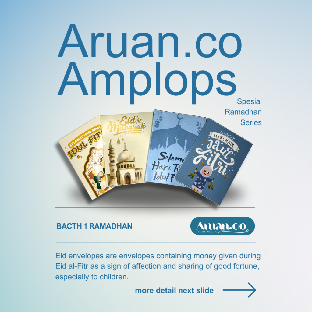 

Aruan Amplops Lebaran Spesial Ramadhan Series
