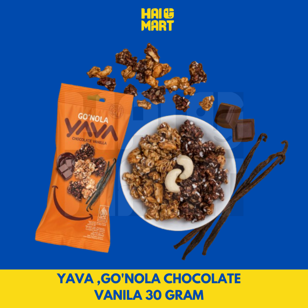 

YAVA GO'NOLA CHOCOLATE VANILA 30 GRAM