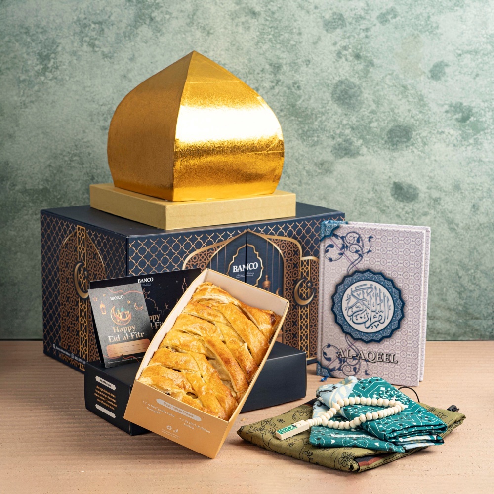 

Hampers / Parcel Lebaran Pstry, Roll Cake, Kue Kering Exclusive Box Super Luxury (Jeddah Hampers)