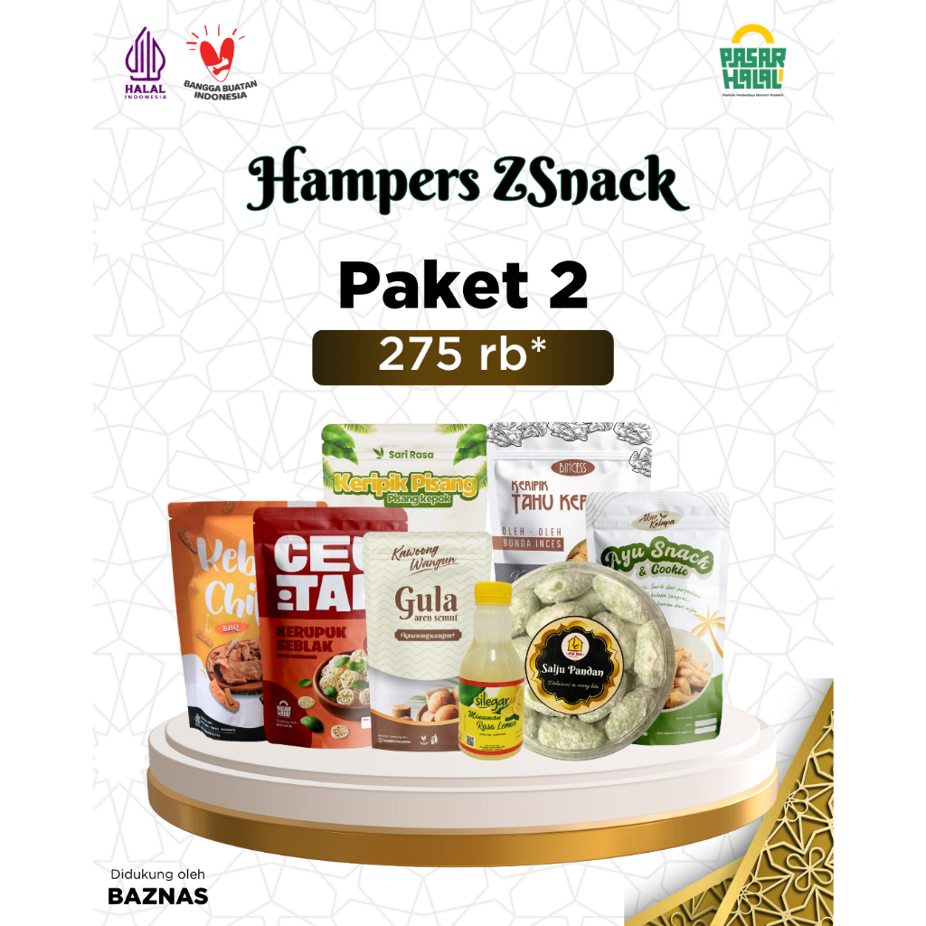 

TERLARIS ZSnack Hampers Lebaran Paket 2