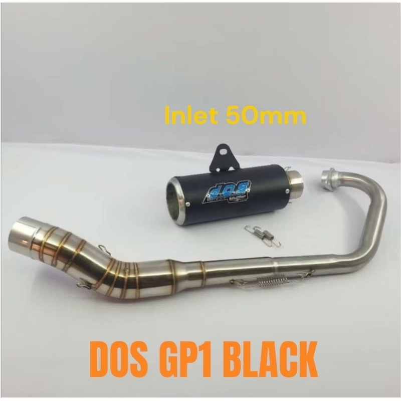 KNALPOT DOS GP1 BLACK COTING JUPITER MX NEW KNALPOT RACING MX OLD KNALPOT DOS JUPITER MX KING KNALPO