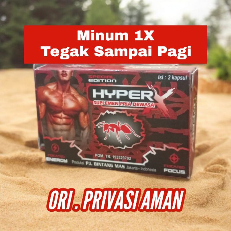 

Madu Bubuk HyperX ECER 5 Pack isi 10 Butir Madu Hutan Asli