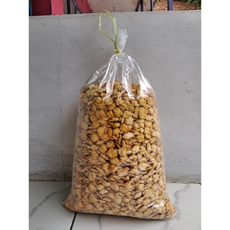

Emping Senggol/Ketul Rasa Gurih Asin 1kg Matang, Ceplis Gurih asin