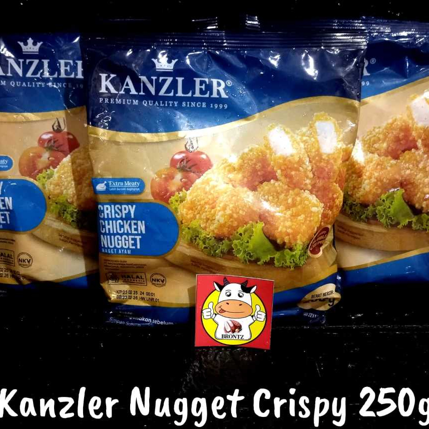 

KANZLER CRISPY CHICKEN NUGGET 250GR/450GR - FROZEN FOOD - BRONTZ JOGJA