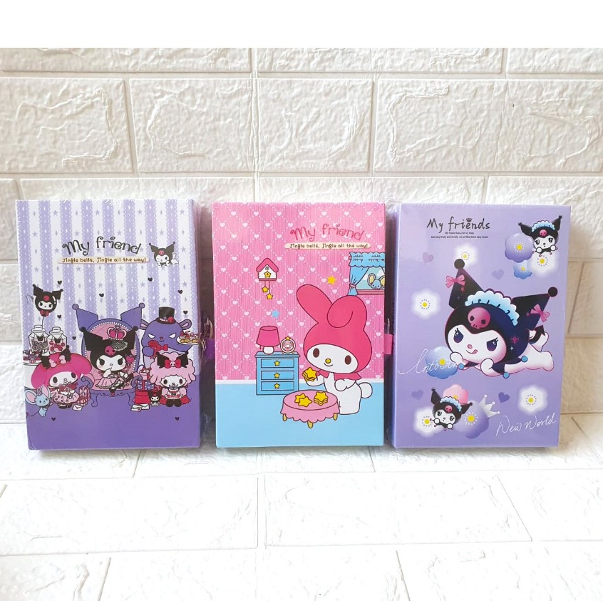 

Buku Diary Gembok Karakter Kecil 64-K / Notebook Agenda Kunci