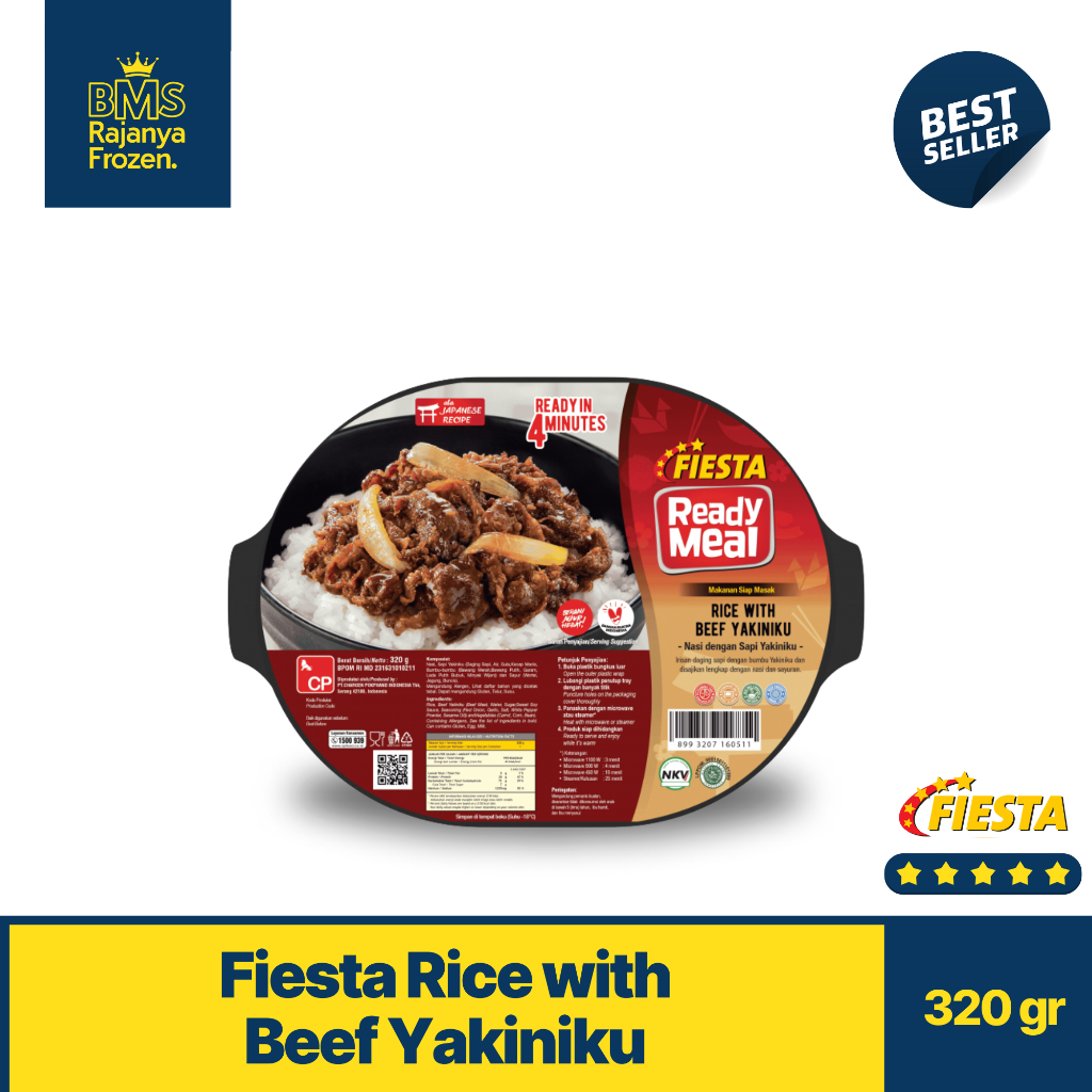 

Fiesta Rice With Yakiniku 320gr