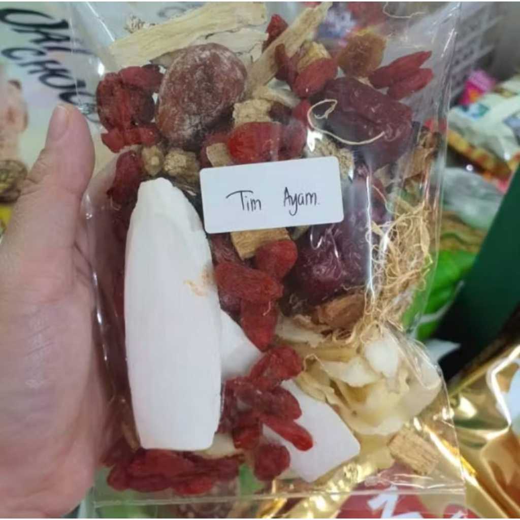 

Tim kuah ayam herbal soup rempah racikan