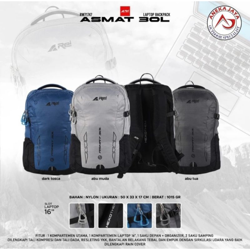 TAS RANSEL REI ASMAT 30L